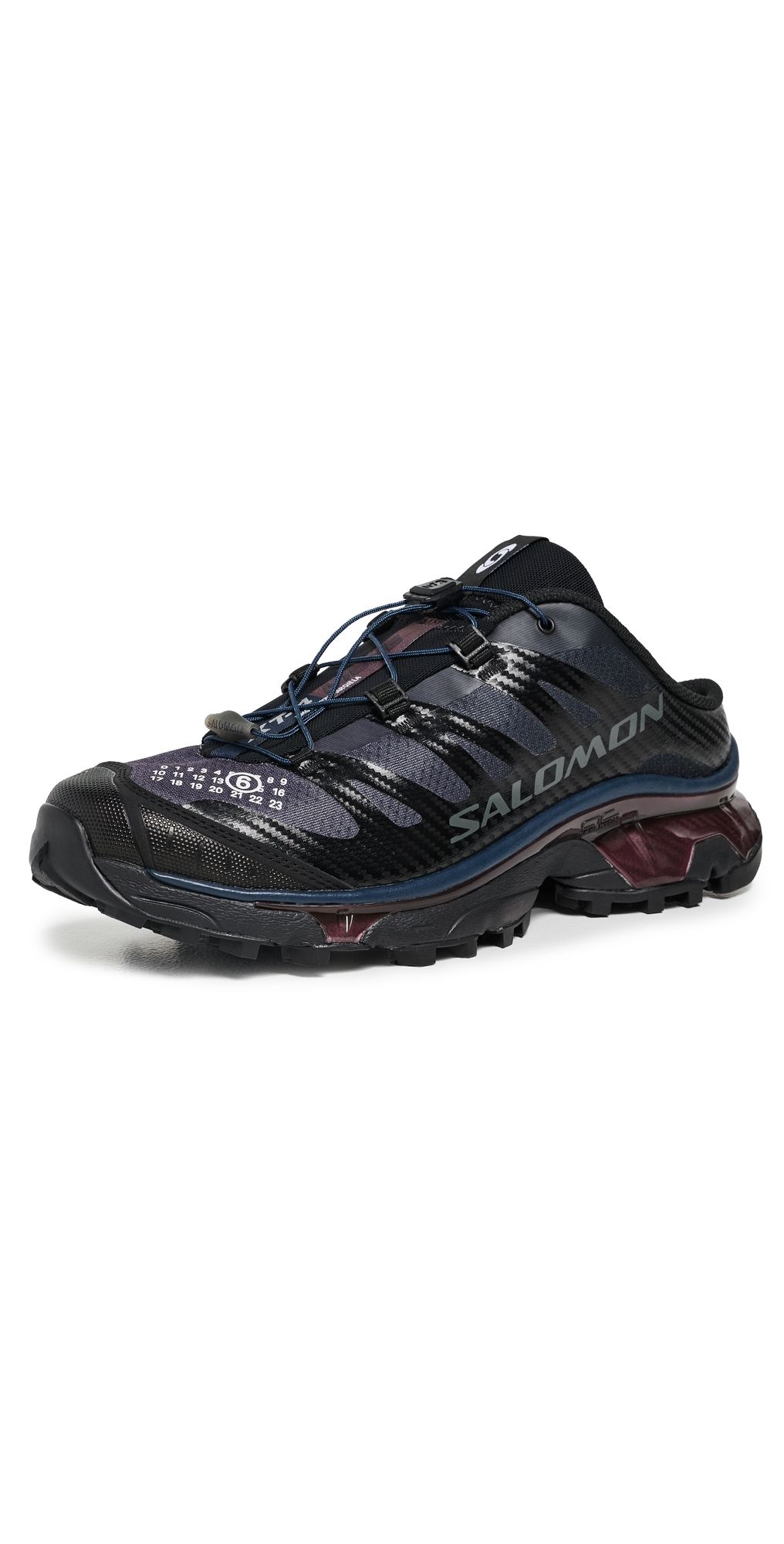 MM6 Maison Margiela MM6 X Salomon XT Mule 4 Sneakers Black/Nine Iron/Hunkle Berry V 40 2/3
