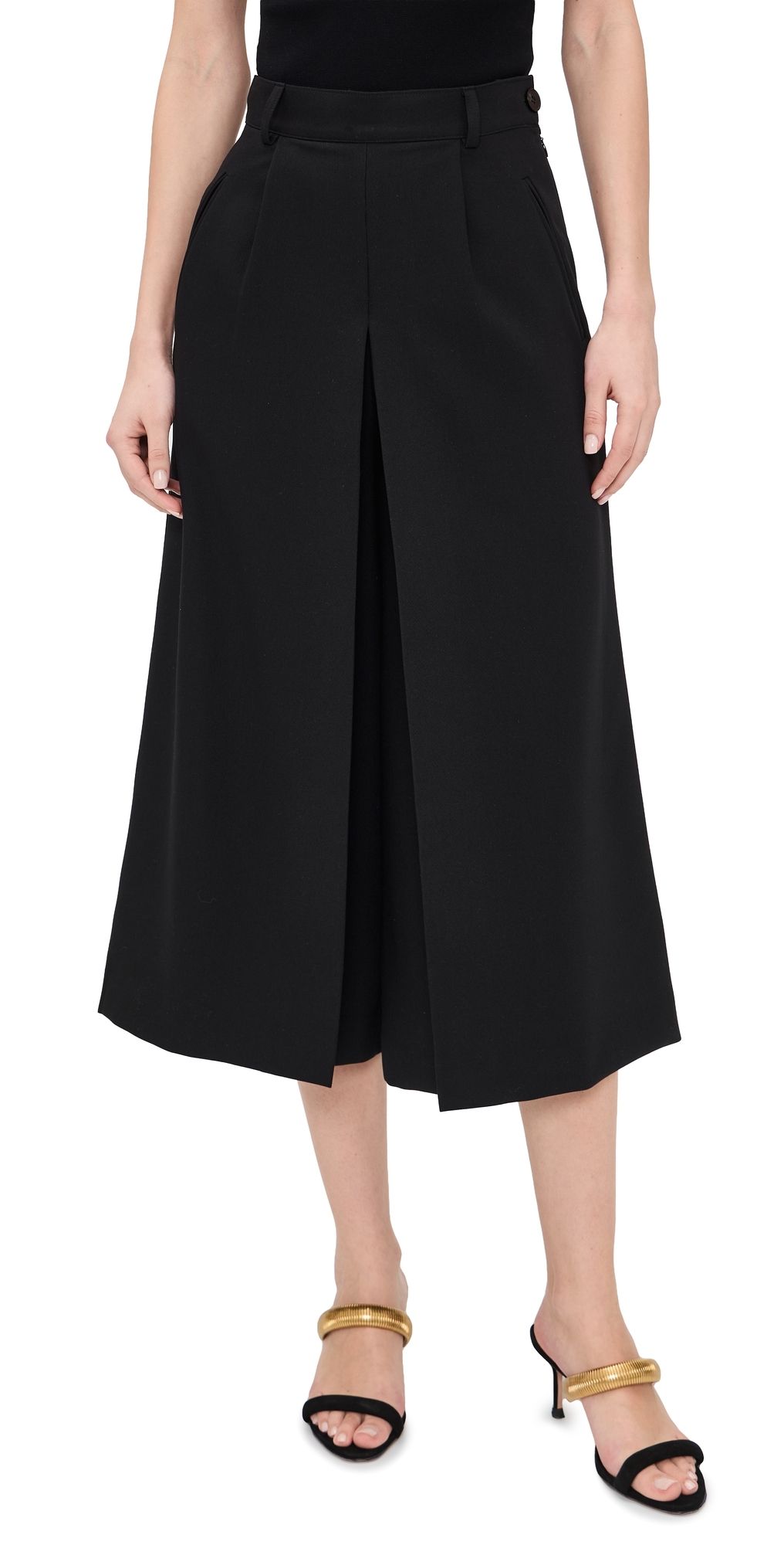 Favorite Daughter The Nicole Culottes Black 14