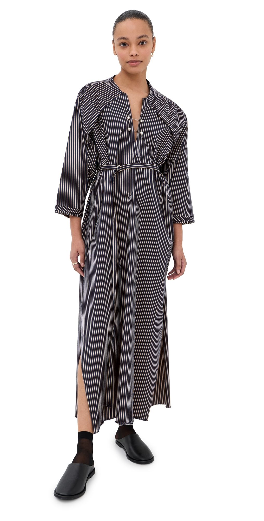 Nackiye Offshore Dress Aegean Stripe 42