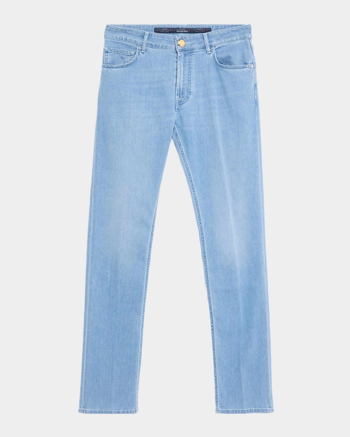 Five-Pocket Cotton-Blend Jeans