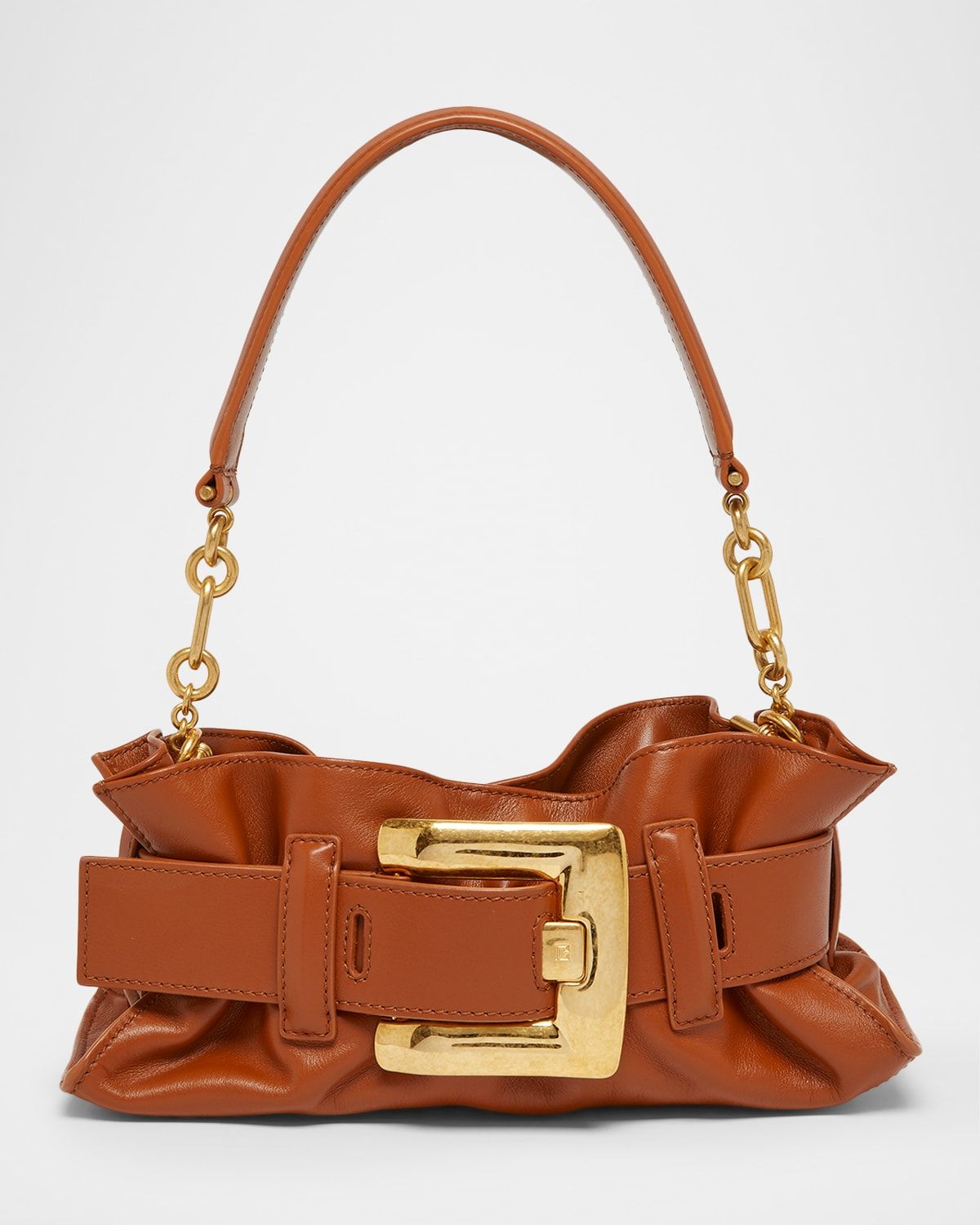 Mini Anthem Leather Top Handle Bag