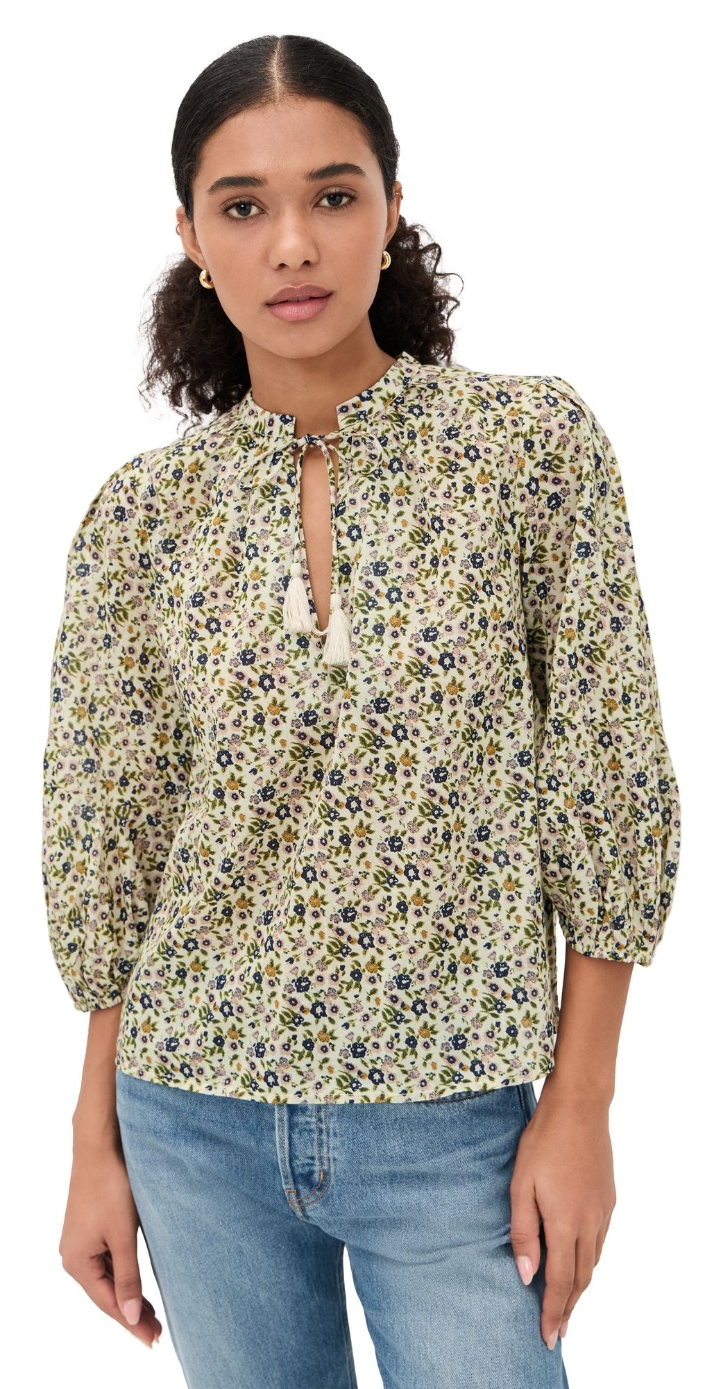 Cleobella Belle Blouse Eloisa Floral XL
