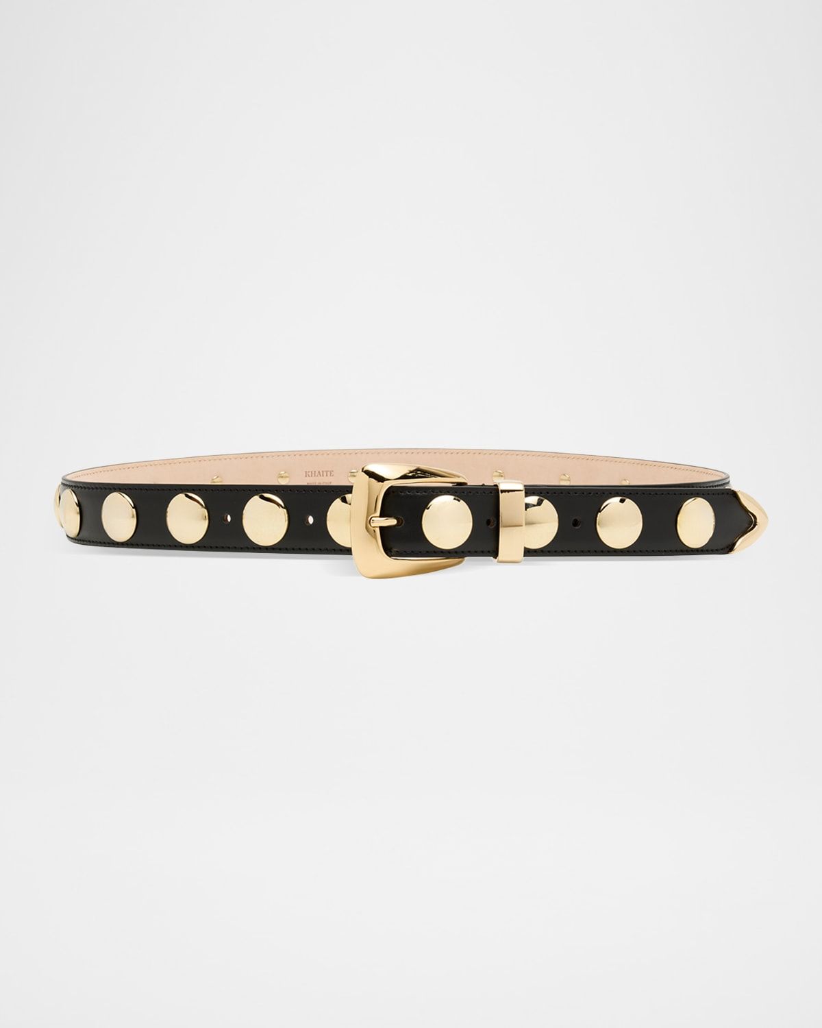 Benny Leather Studded Belt