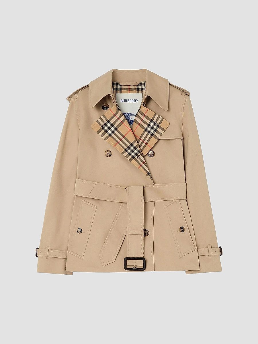 Women's Cotton Lakefield Trench Jacket - Honey - Size 16