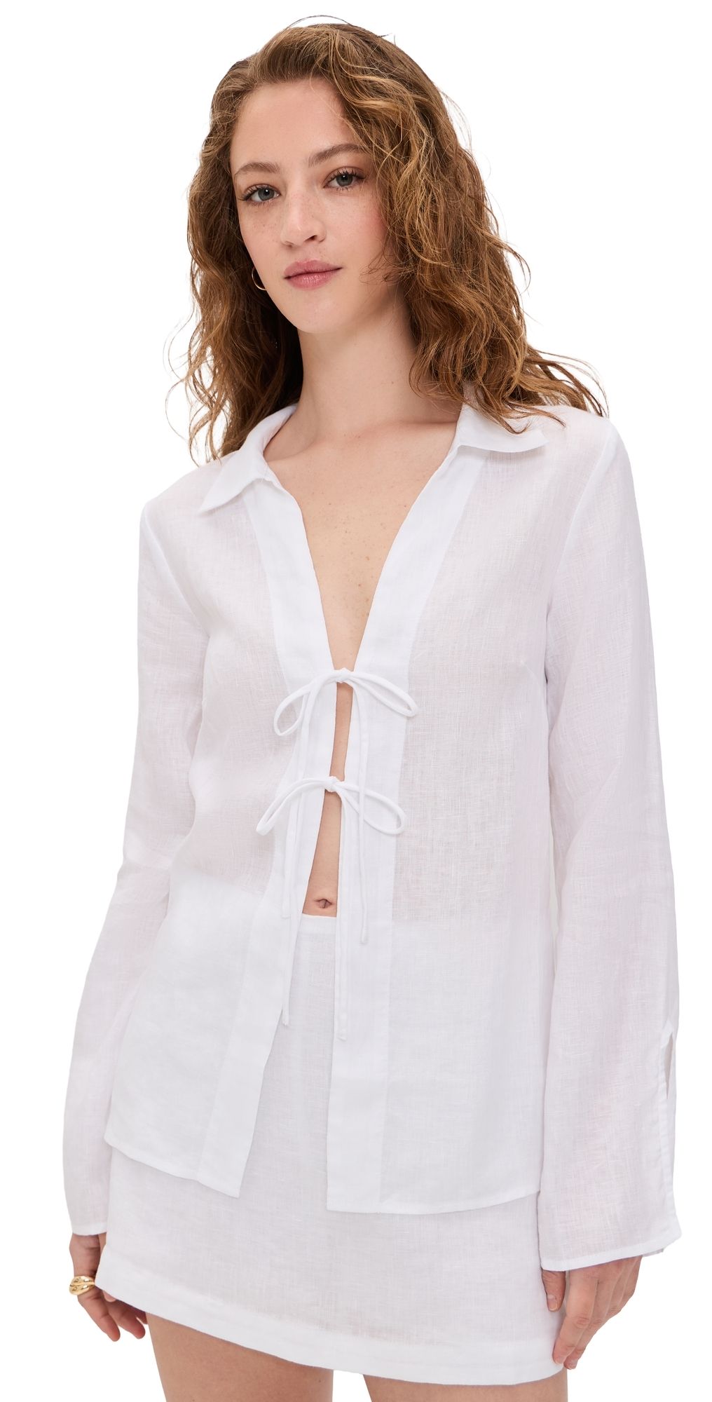 LSPACE Venice Shirt White M