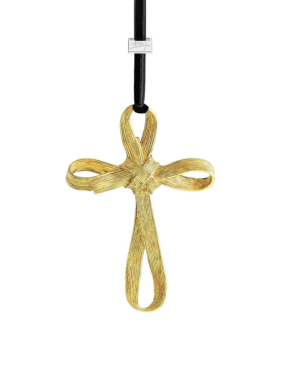 Palm Cross Ornament