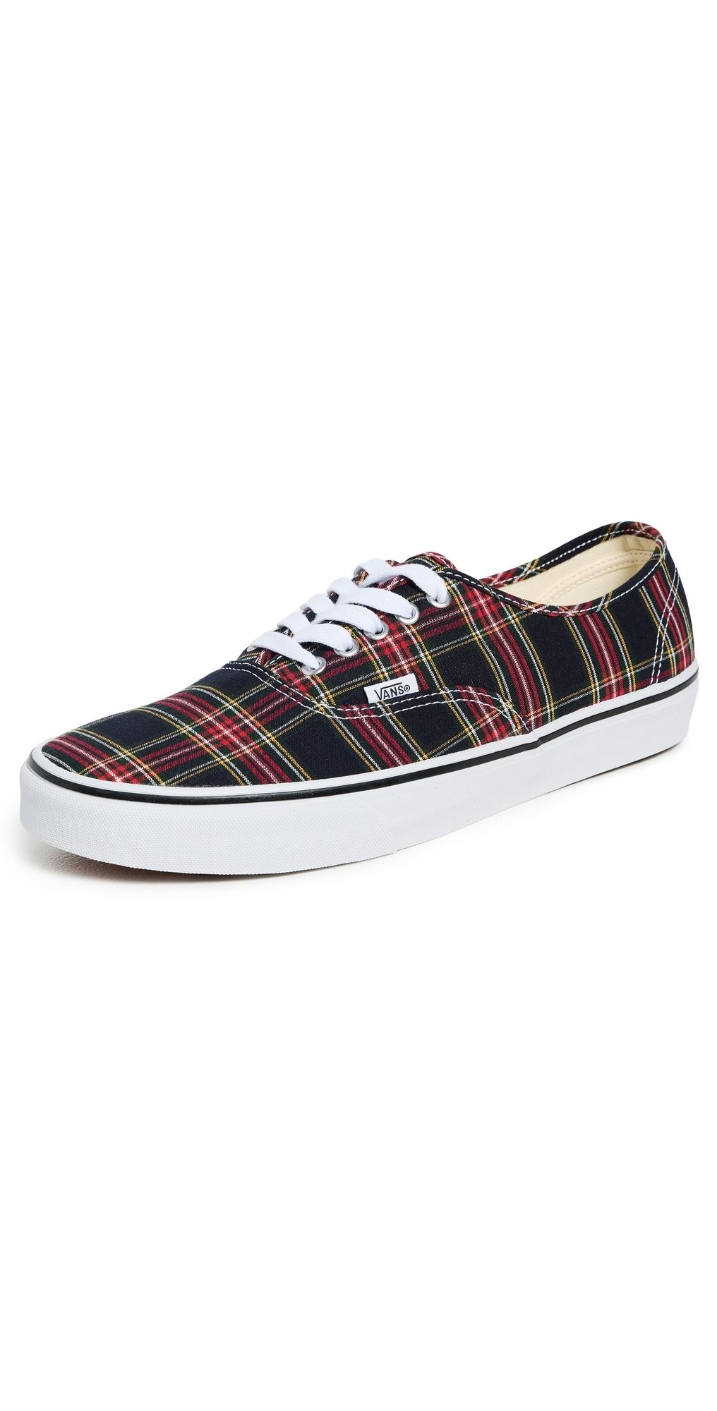 Vans Authentic Sneakers Plaid Navy 13