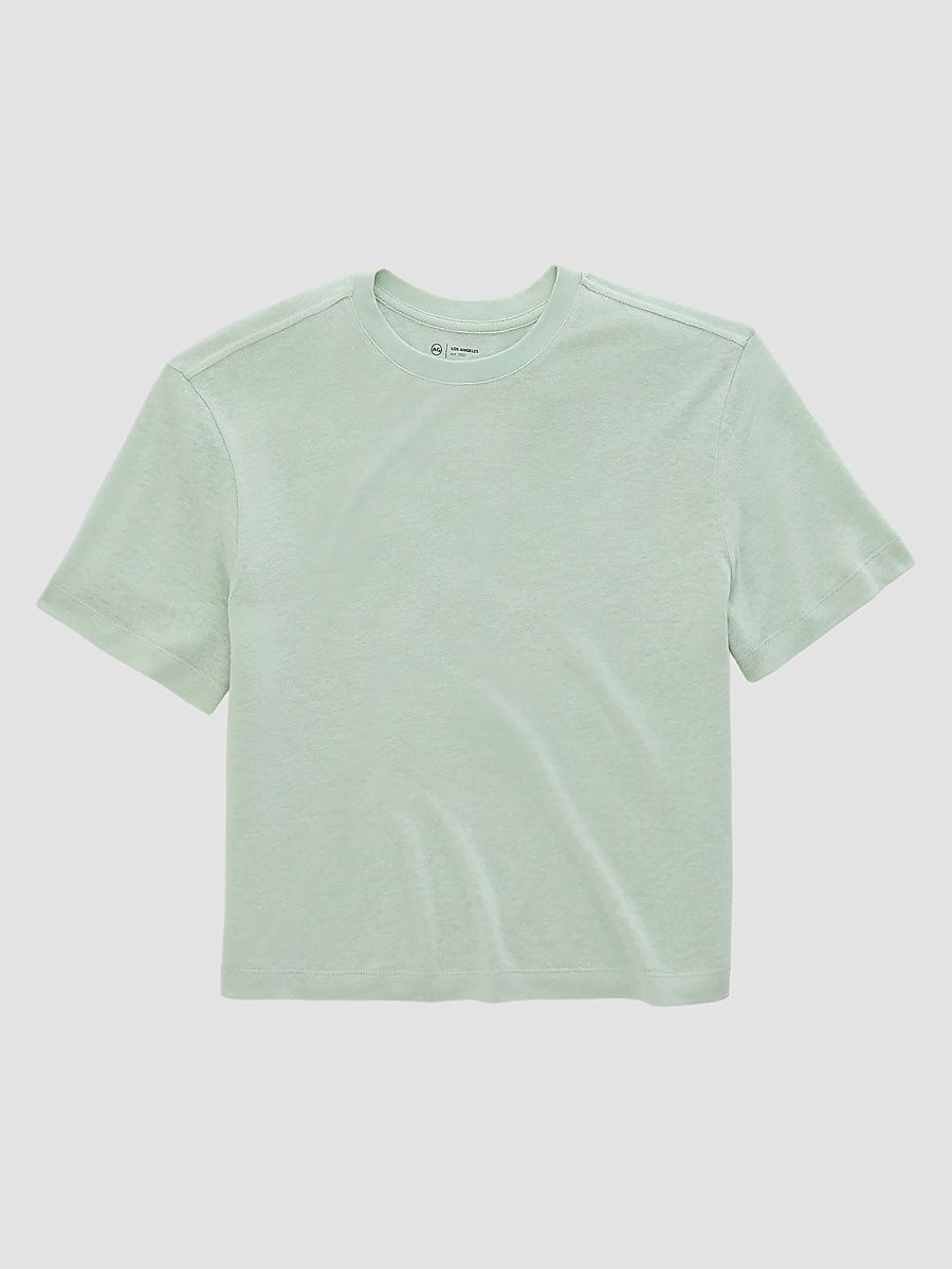 Women's Charli Crewneck T-Shirt - Oak Barrel - Size XS