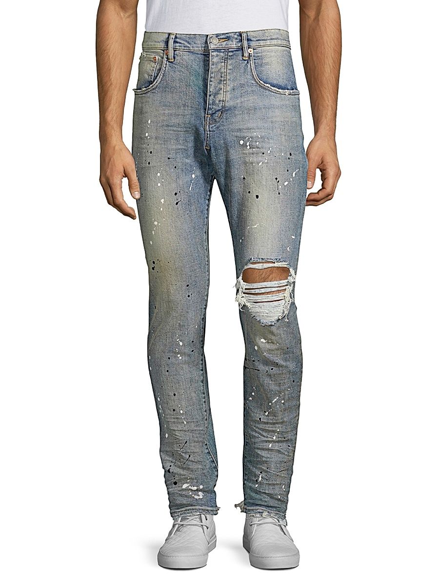 Men's P002 Slim Dropped Fit Jeans - Indigo - Size 33