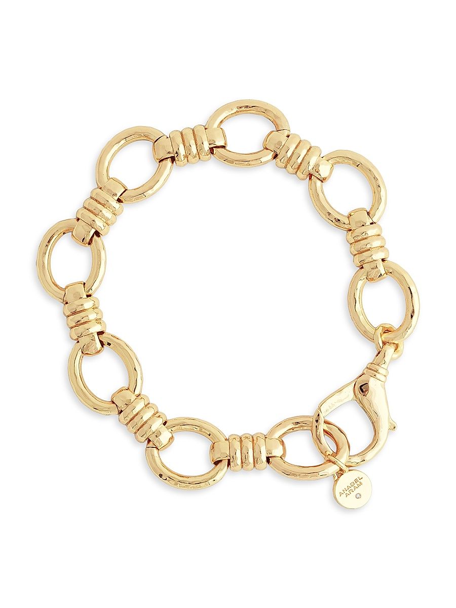 Women's Neptune 18K-Gold-Plated Chain Bracelet - Gold