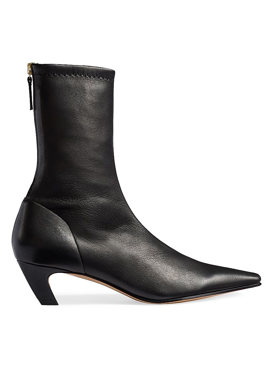 Women's Arizona 40MM Nappa Leather Ankle Boots - Black - Size 8