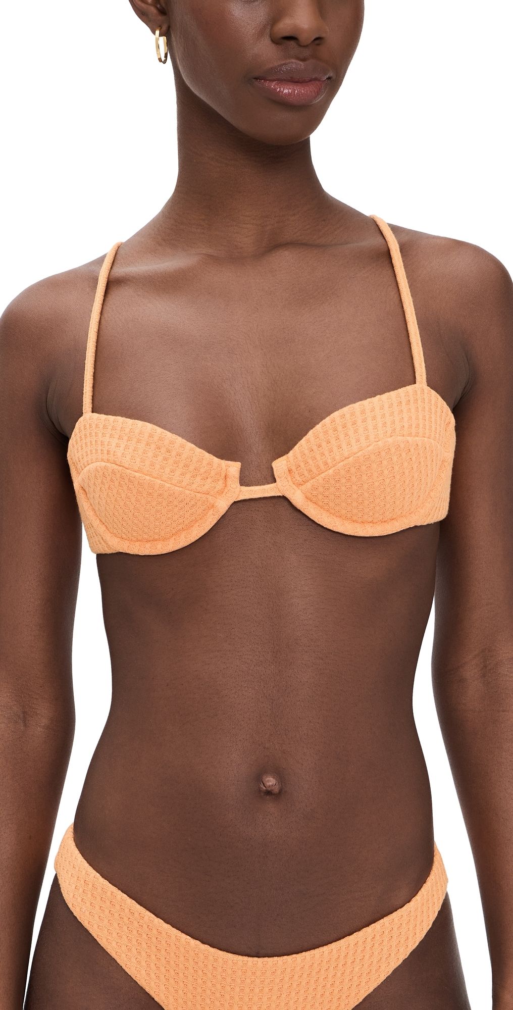 Peixoto Lara Bikini Top Apricot XS