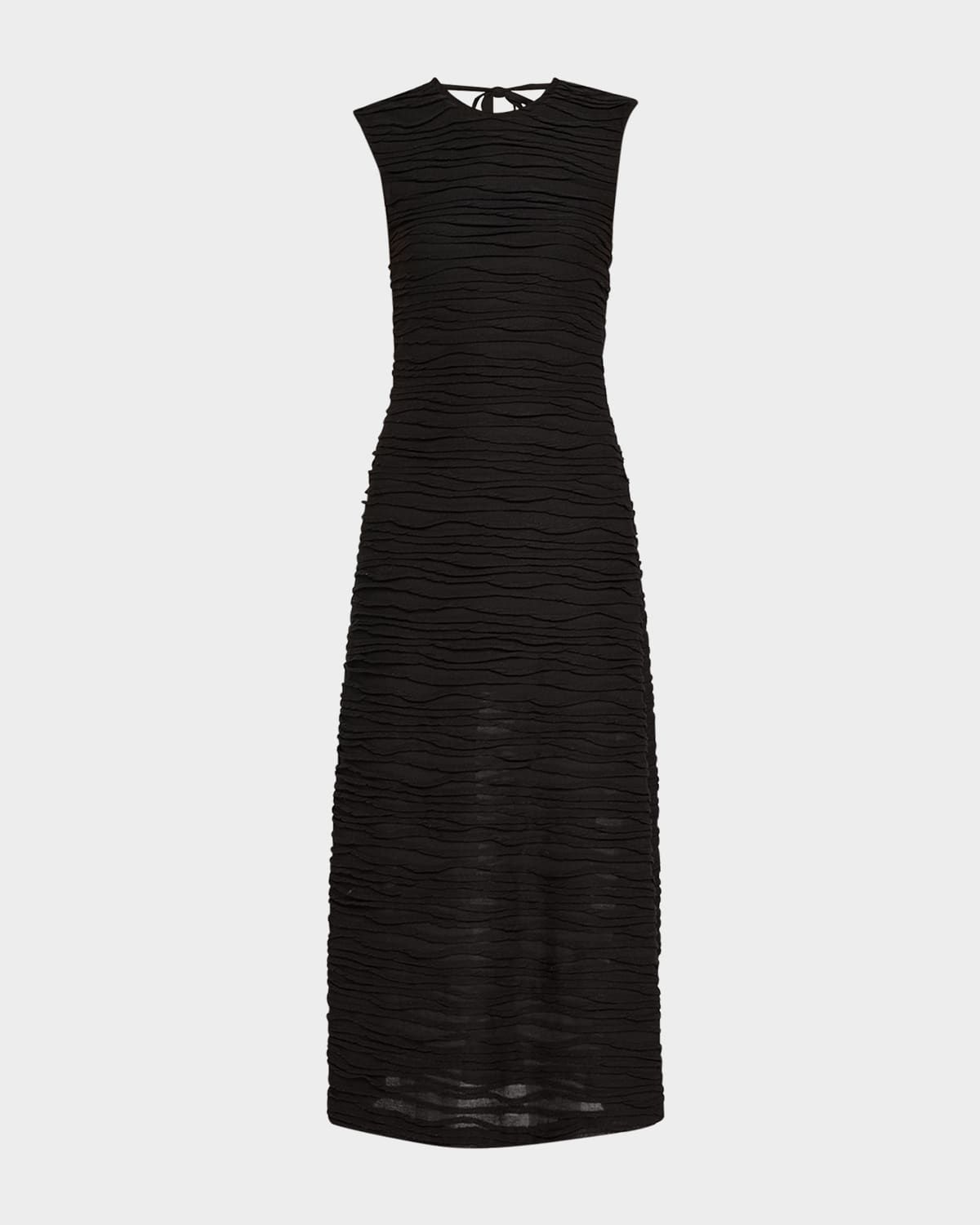 Laura Textured Cotton Dress
