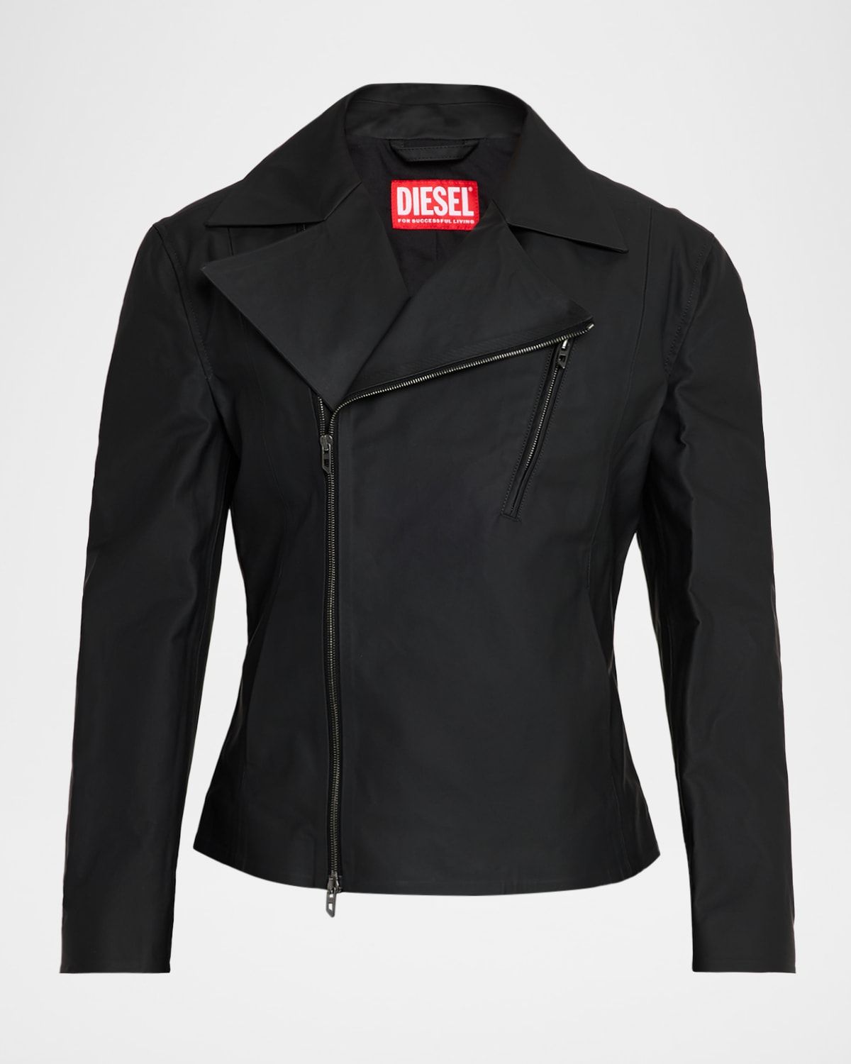 Men & apos;s J-Cecilio Asymmetric-Zip Moto Jacket