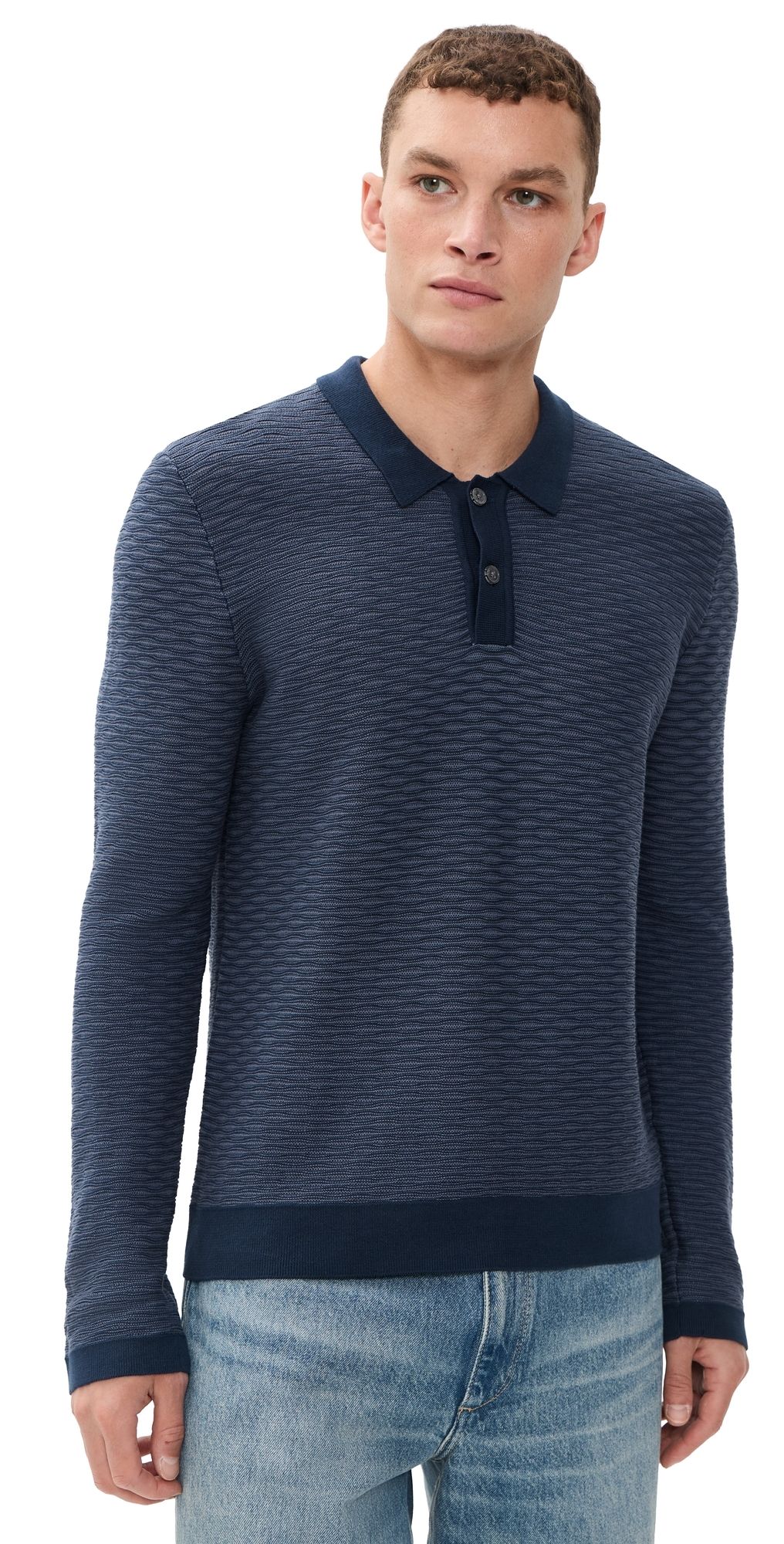 RAILS Fulton Sweater Navy Wave S