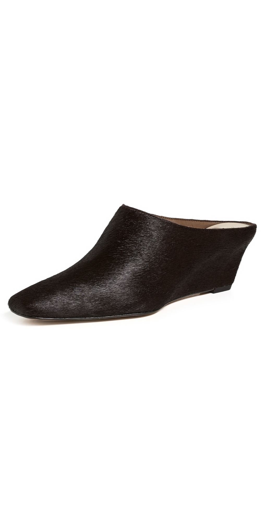 Dolce Vita Hilah Mules Chestnut Calf Hair 9.5