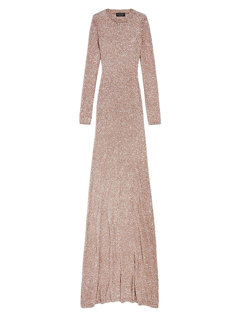 Women's Maxi Dress - Brown - Size Large