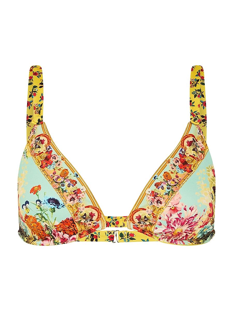 Women's Aromatic Tiger Flower Underwire Bra - Aromatic Tiger Flower - Size Small