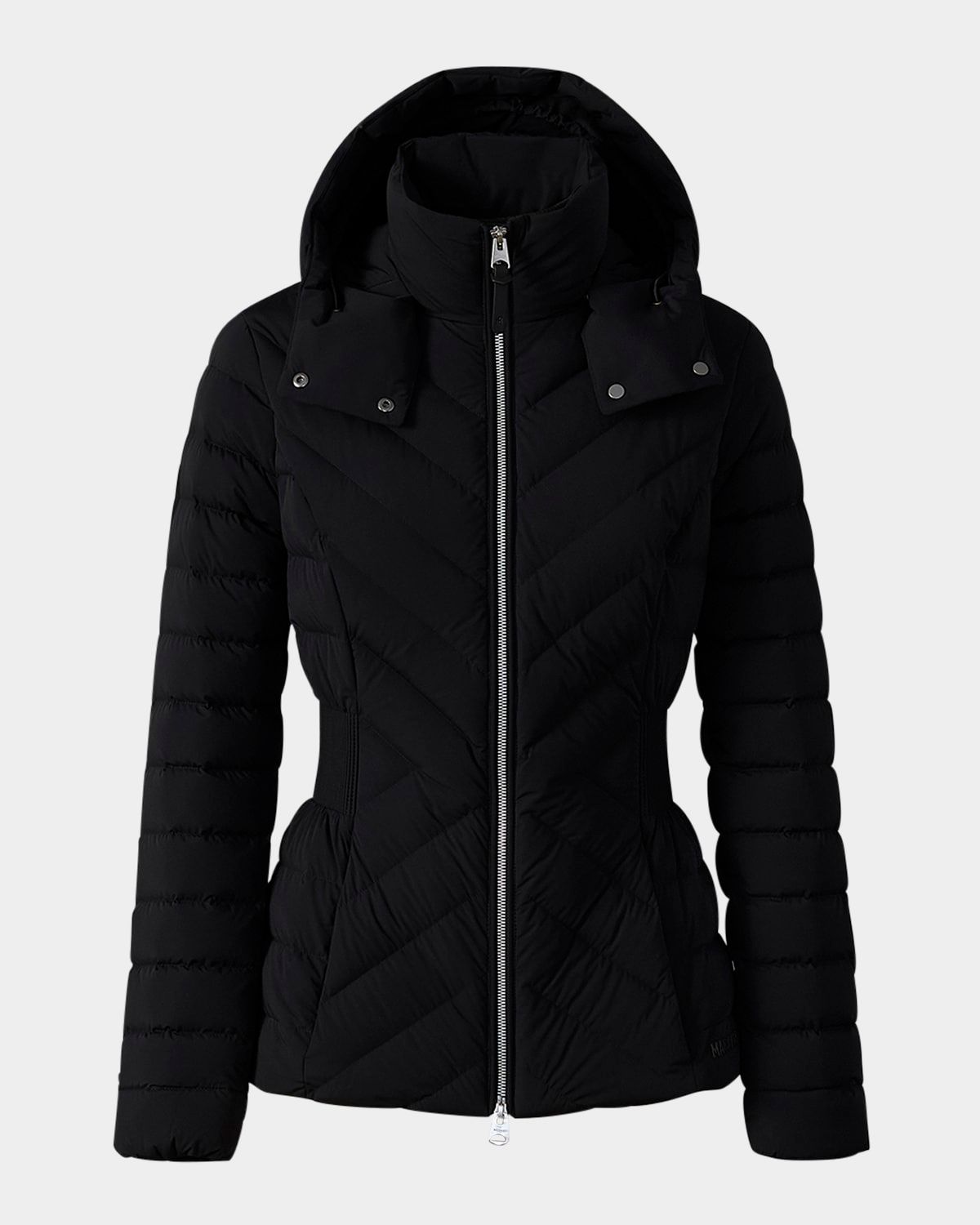 Idalee Light Down Jacket with Detachable Hood