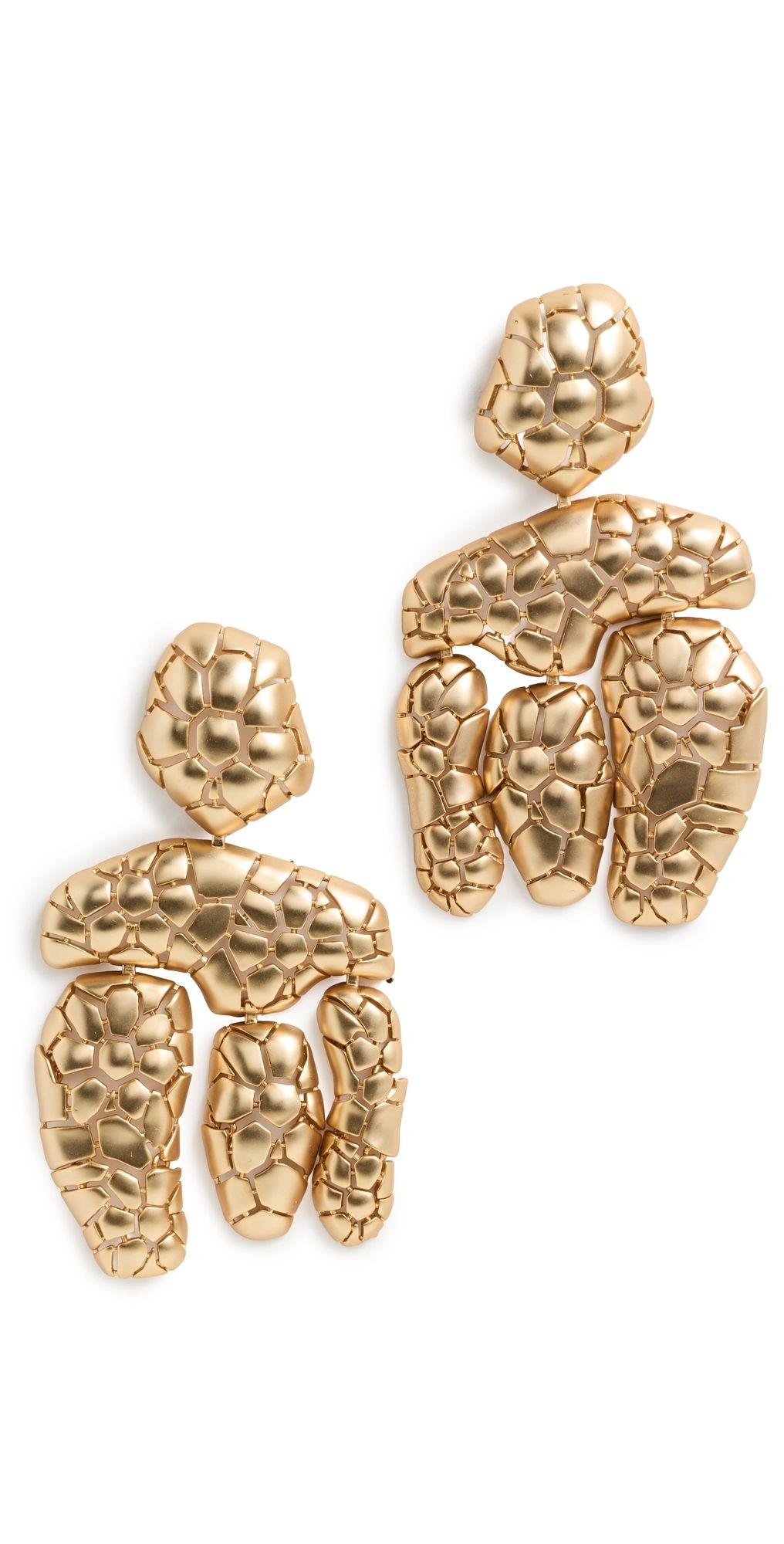 Zimmermann Byron Chandelier Earrings Gold One Size