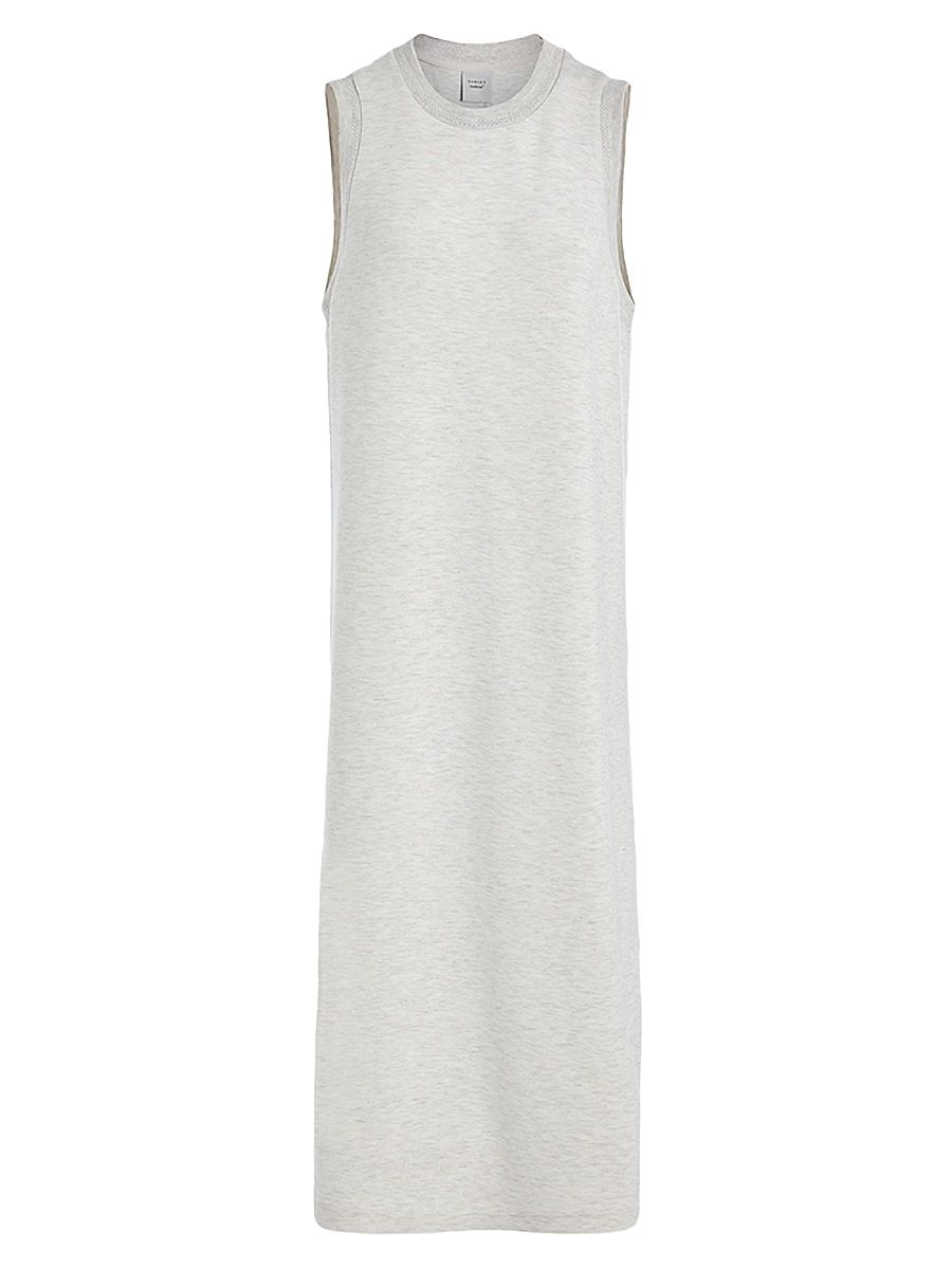 Women's Beatrice Crewneck Shift Midi-Dress - Ivory Marl - Size Medium