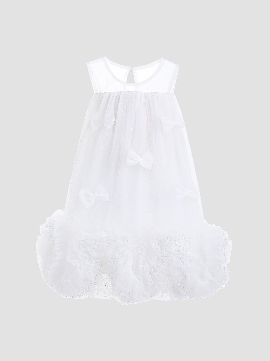 Little Girl's & Girl's Mirielle Dress - White - Size 5