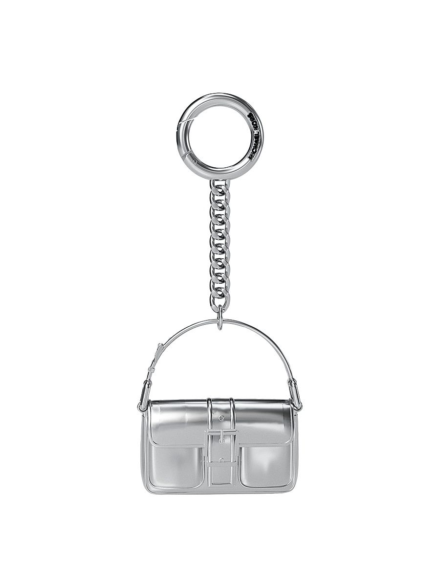 Women's Colby Silvertone Bag Charm - Silver
