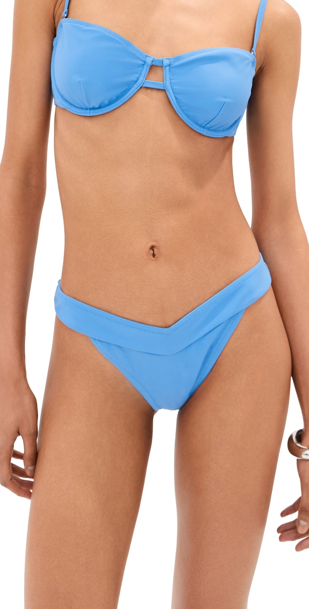 LE BOP Low V Rise Bikini Bottoms Marina S