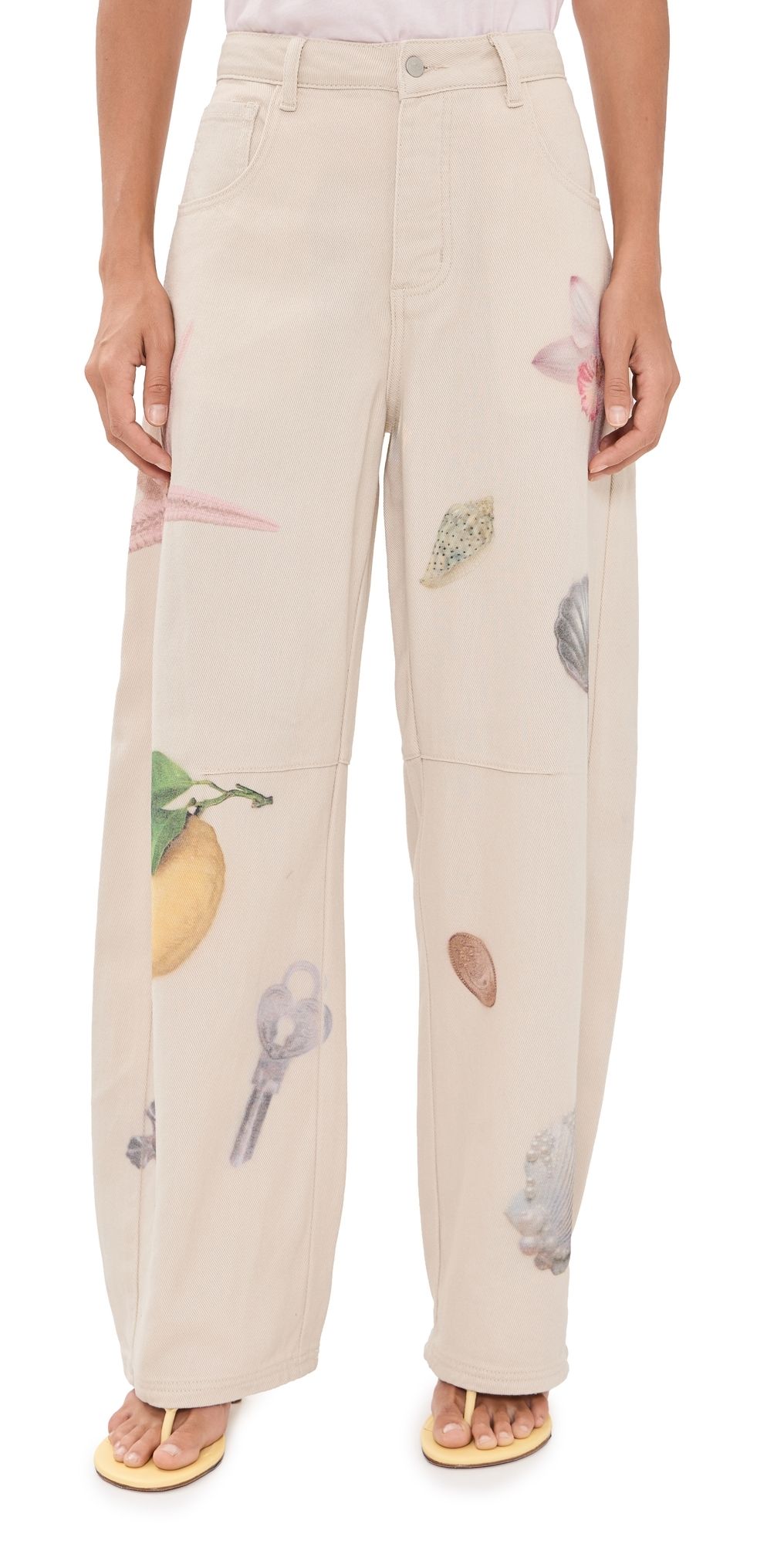 Muse Assembly Bay Jeans Ecru S