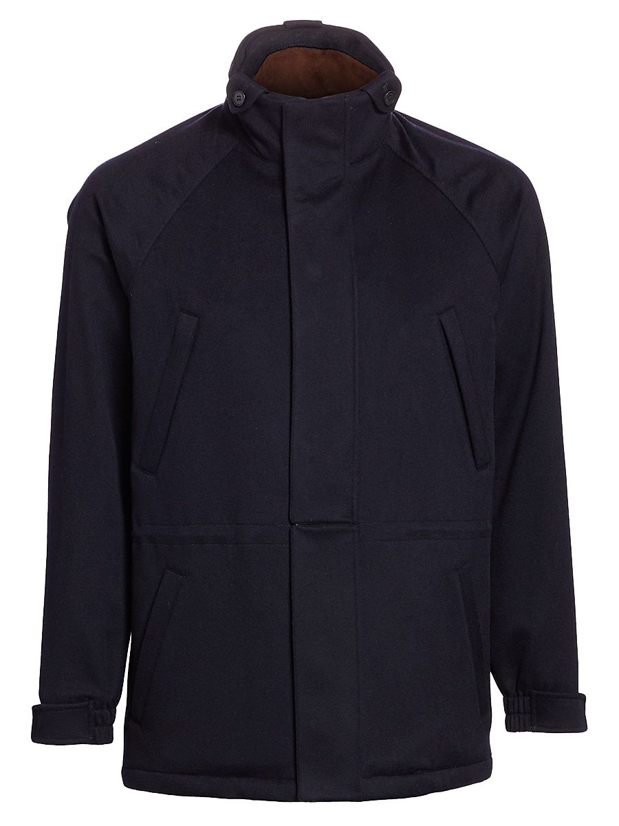 Men's Icer Woven Storm Peacoat - Blue - Size XXXL