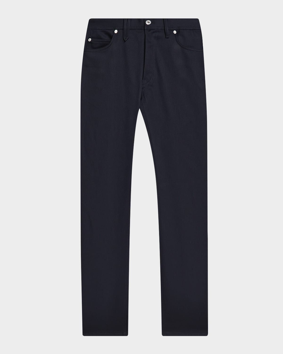 Men & apos;s Straight Fit Five-Pocket Trousers