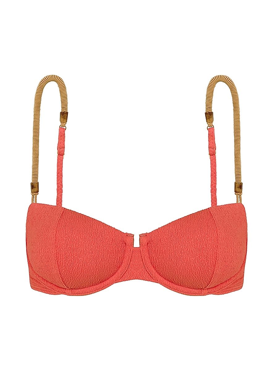 Women's Firenze April Nissi Bikini Top - Pink - Size XL