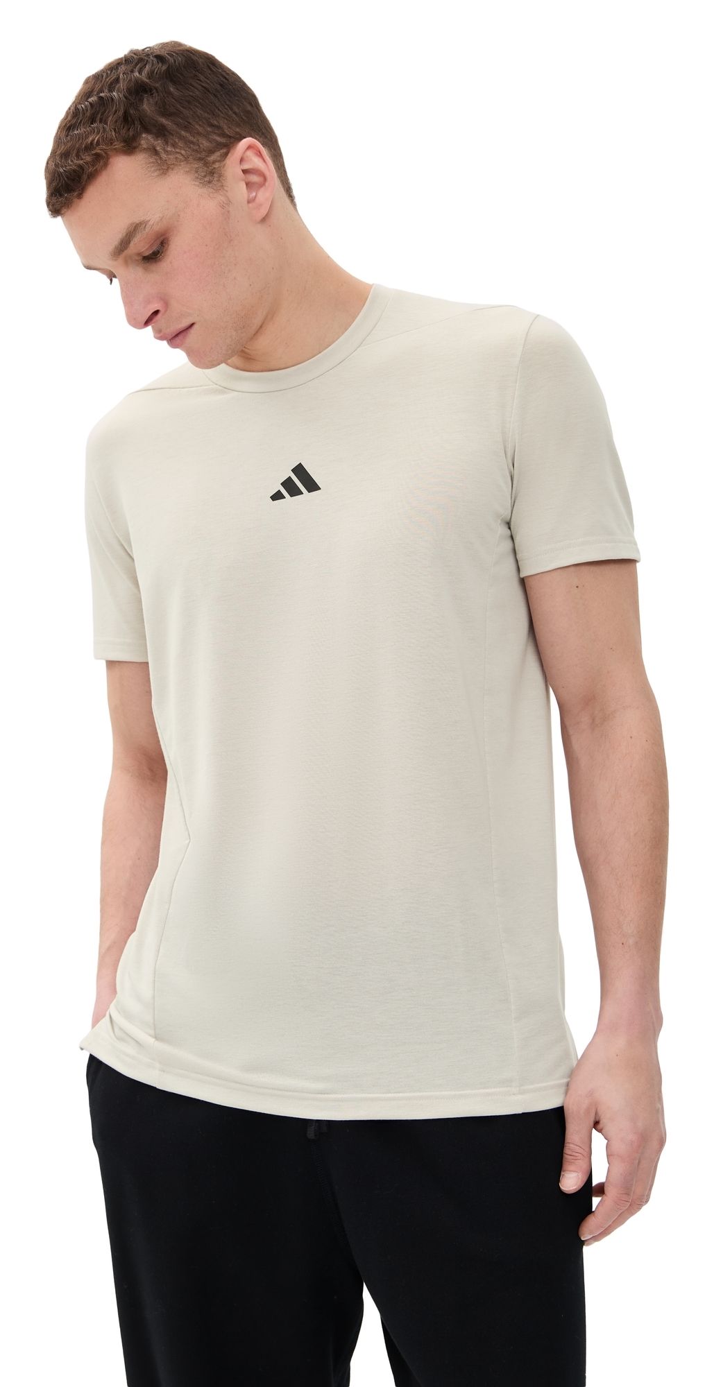 adidas D4T Workout Tee Wonder Alumina S
