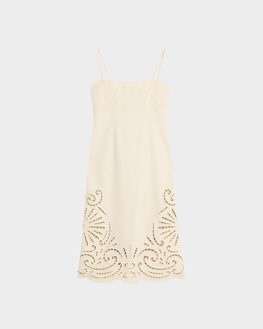 Women's The Jane Eyelet Denim Dress - Cowrie - Size 12
