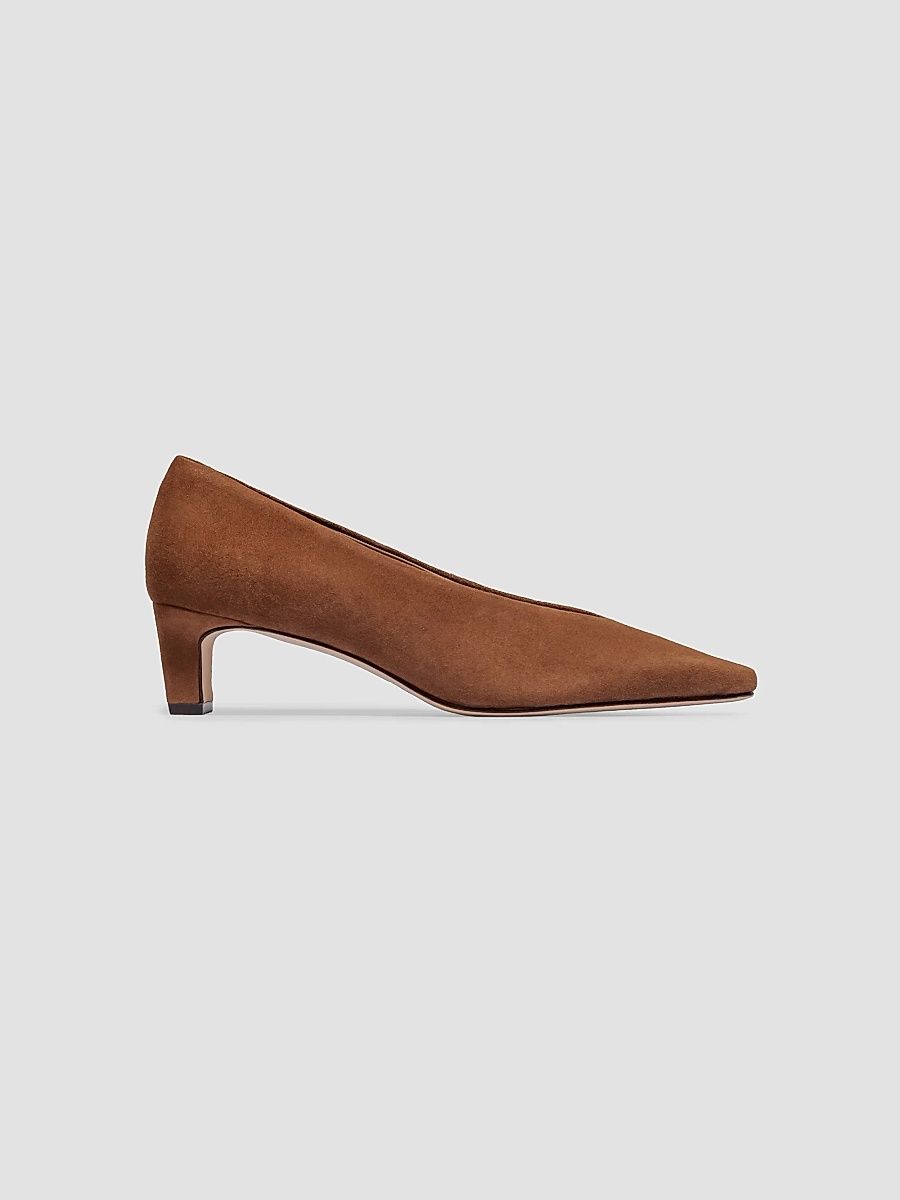 Women's Chiara Kitten Heel Pumps - Almond - Size 11