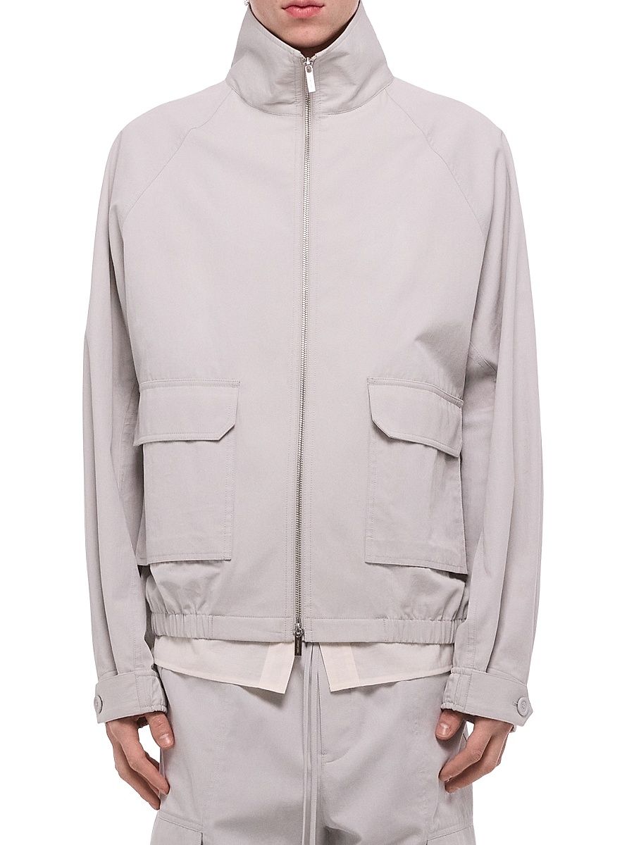 Men's Utility Twill Jacket - Ice Blue - Size XL