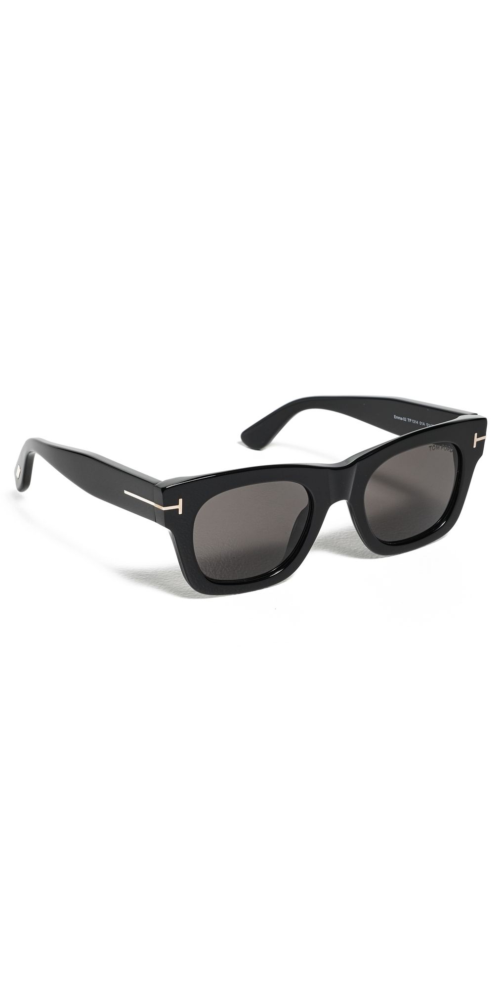 Tom Ford Emma 02 Sunglasses Shiny Black One Size