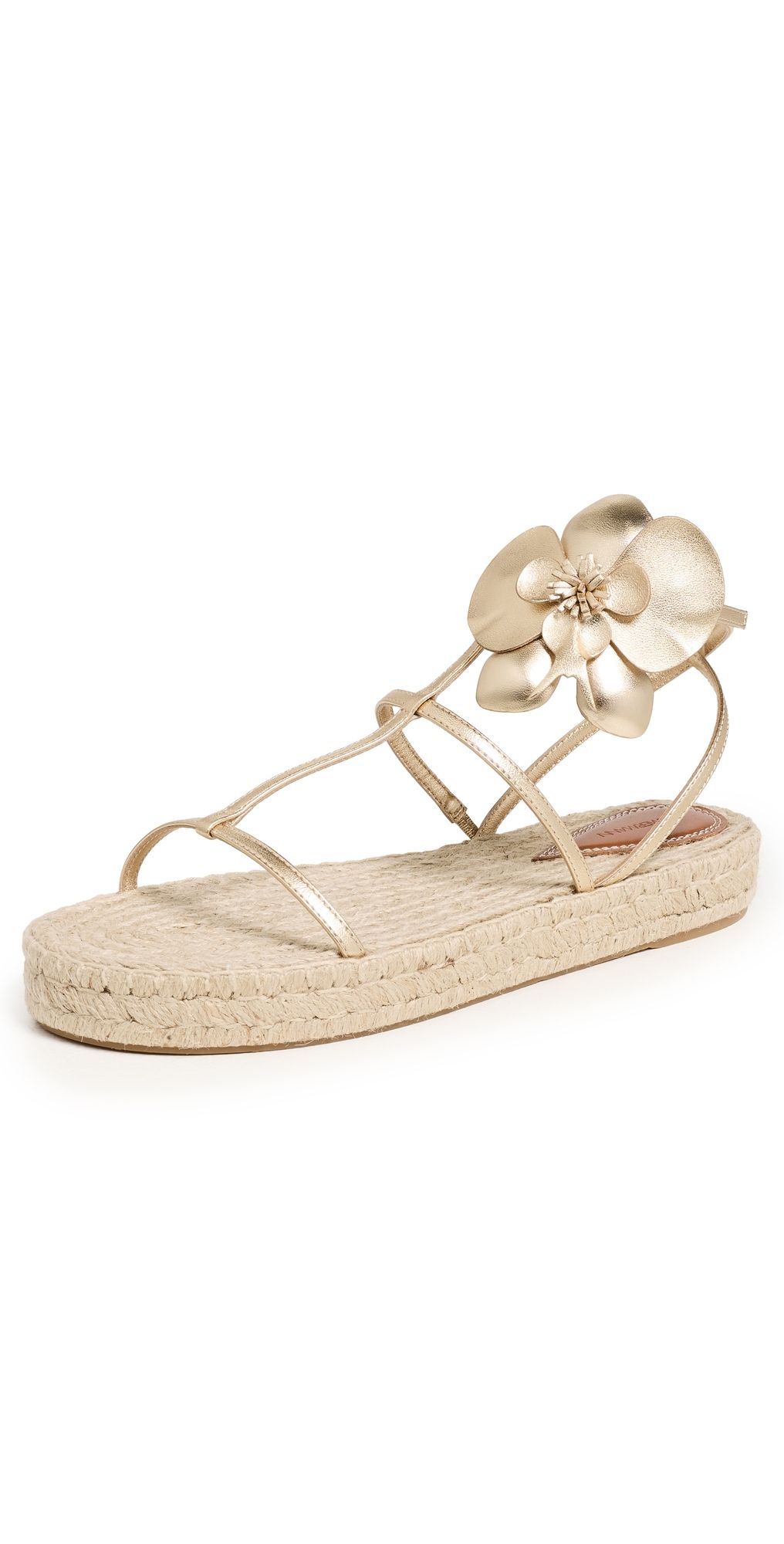 Zimmermann Orchid Espadrilles Gold 40