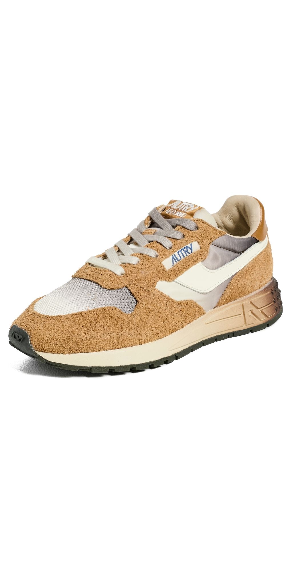 Autry Reelwind Low Suede Sneakers Chocolate Brown/Terra 41