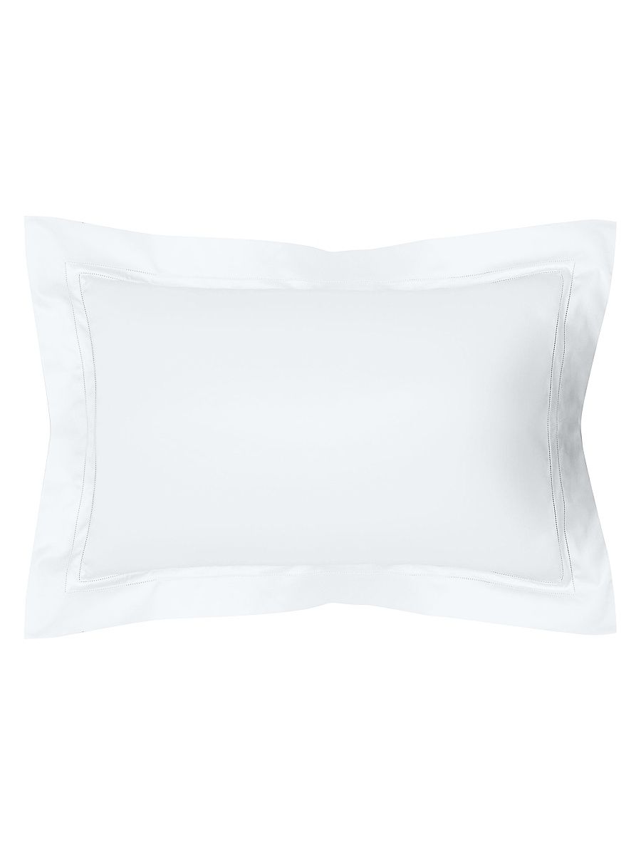 Doppio 300 Thread Count Sham - White - Size Standard