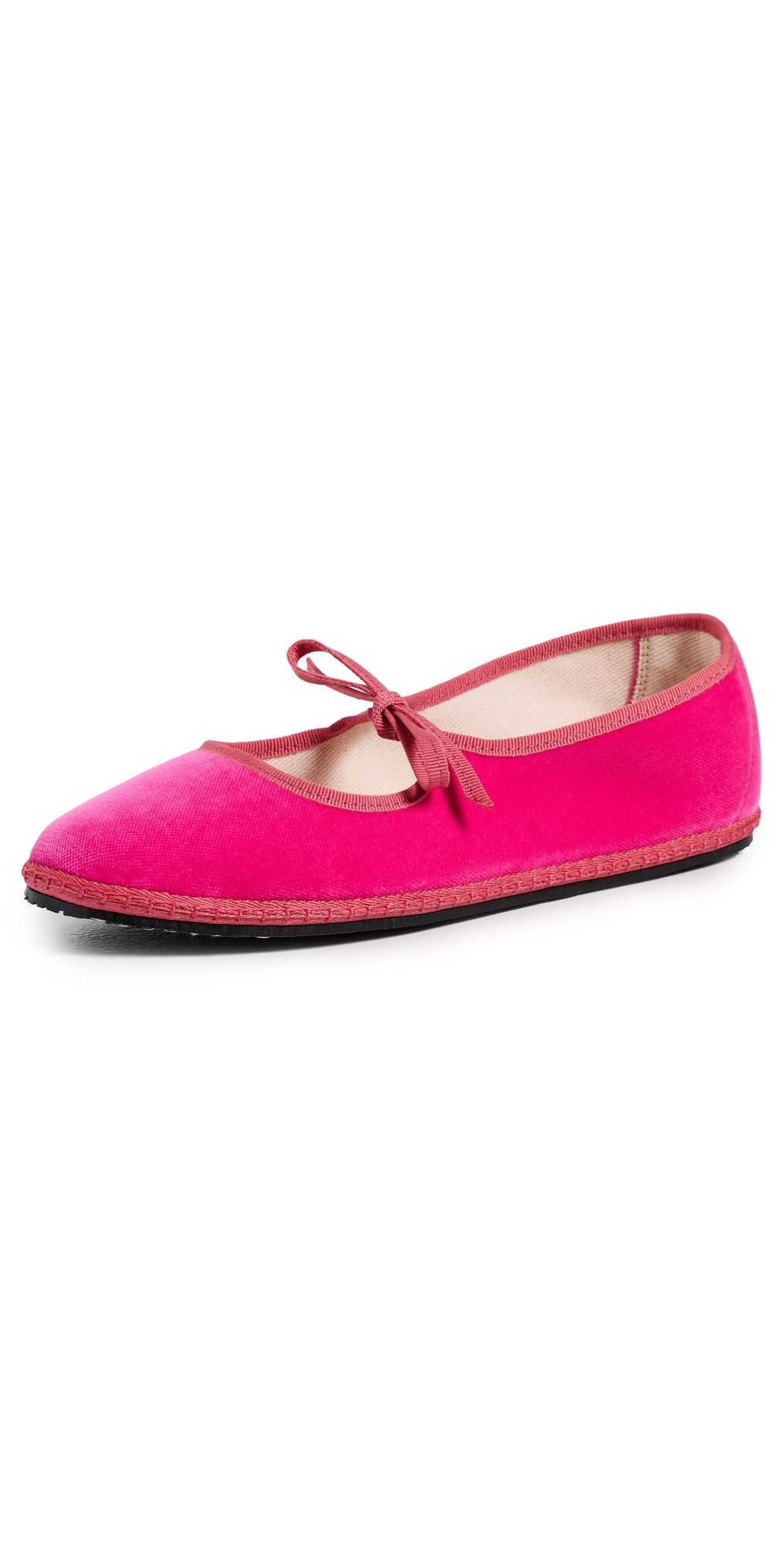 ViBi VENEZiA Brigitte Velvet Mary Janes Flats Burano 38