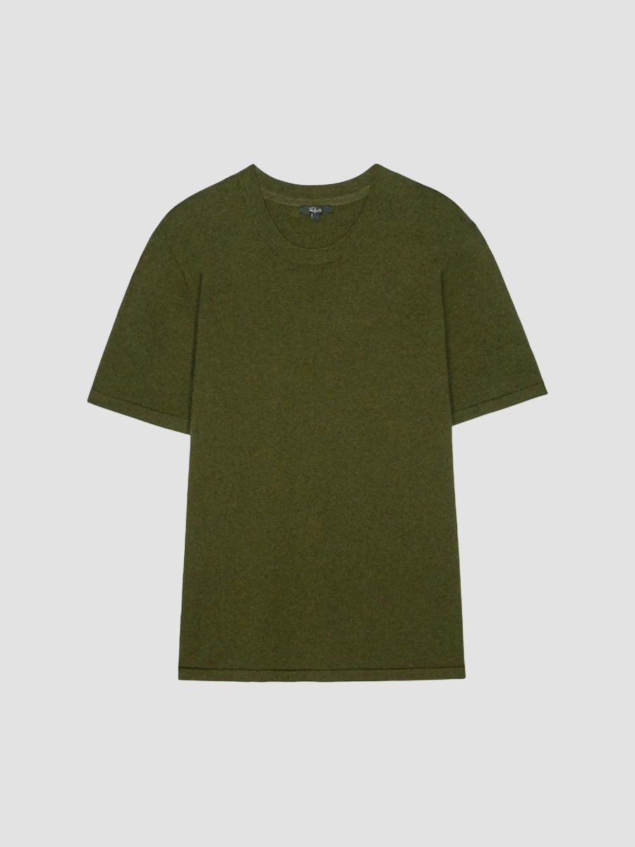 Rails Men's Mason Cotton-Cashmere T-Shirt - Hemlock - Size Large