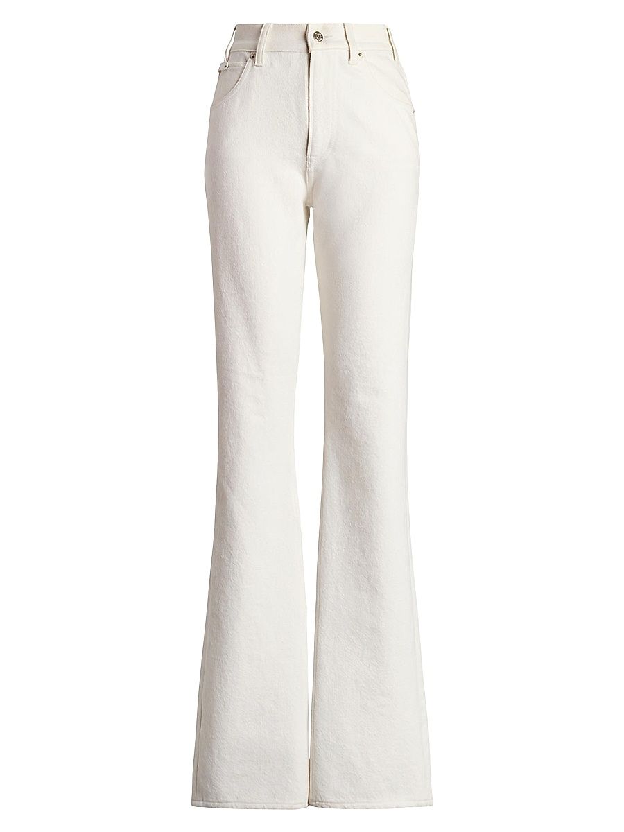 Women's Kaida Boot-Cut Jeans - White - Size 31