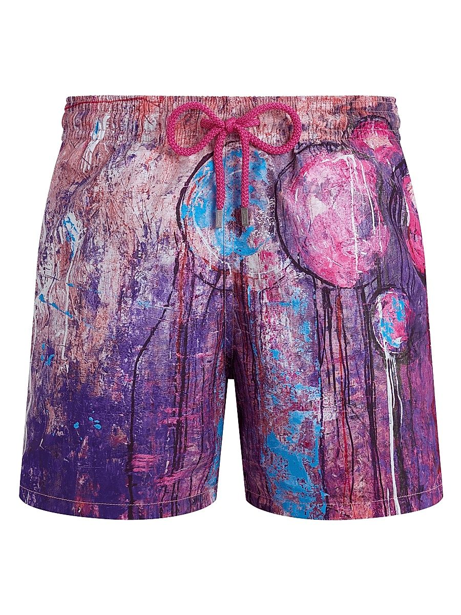 Men's Dripping Balloons Swim Shorts - Glycine - Size XXXL