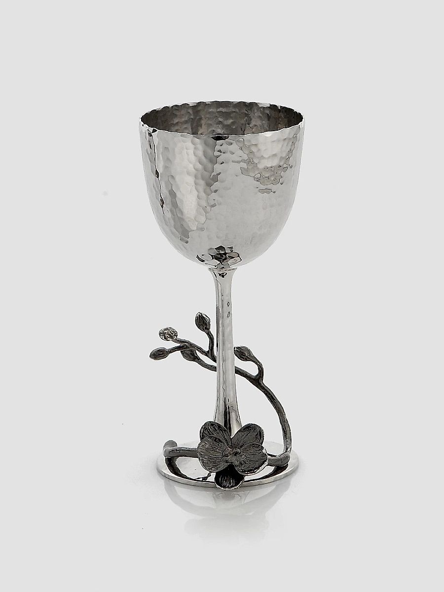 Black Orchid Kiddush Cup