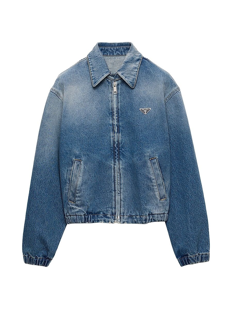 Women's Denim Jacket - Blue - Size 4
