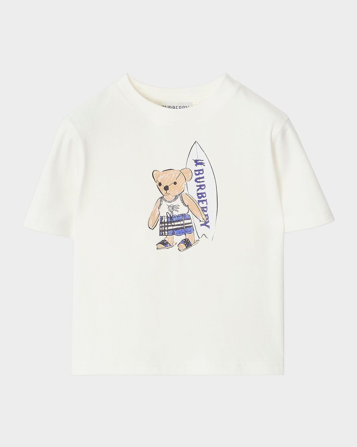 Boy & apos;s Surfer Bear Cotton T-Shirt, Size 3-14