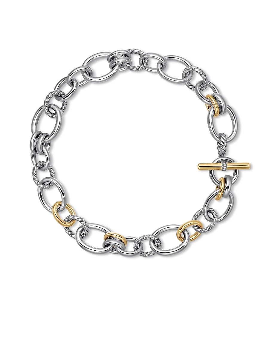 Women's Mercer Necklace in Sterling Silver - Silver - Size 17