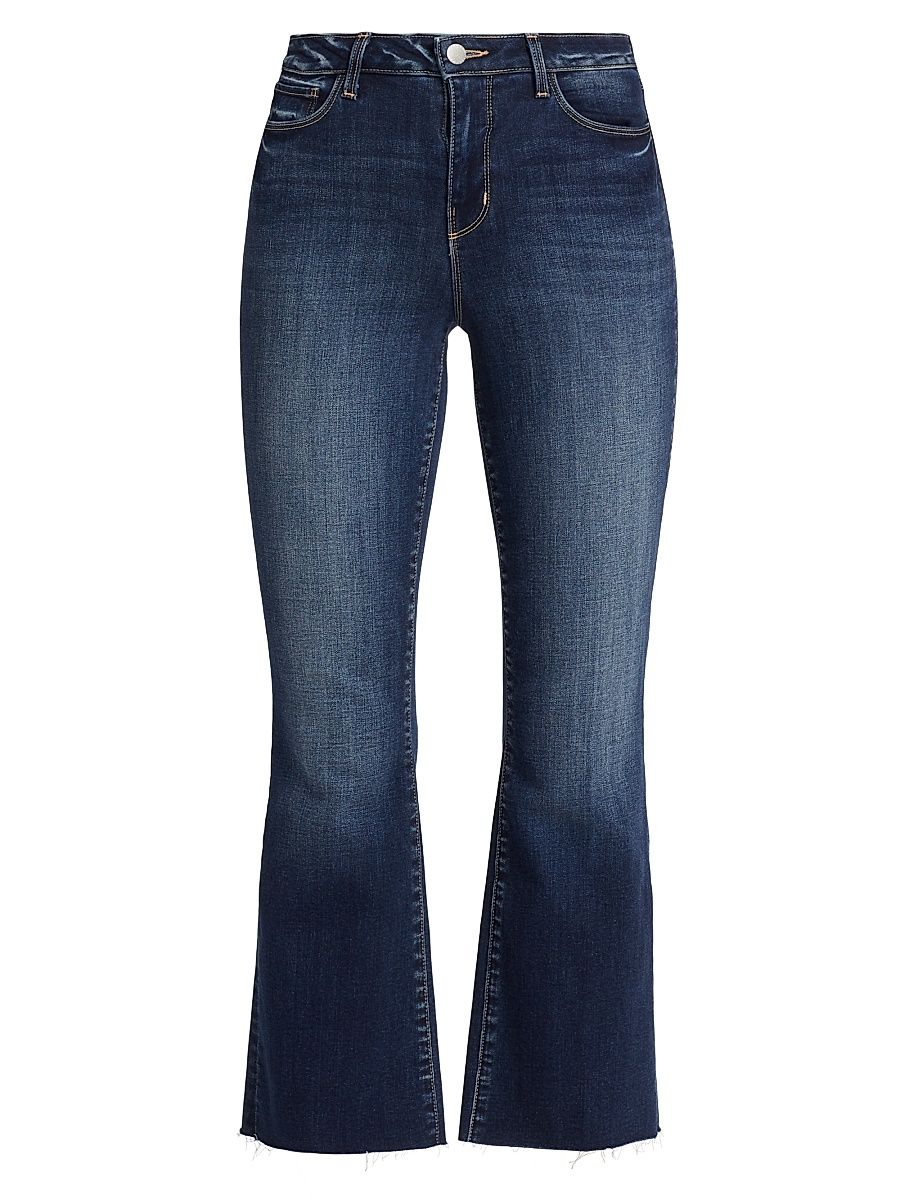 Women's Kendra High-Rise Crop Flare Jeans - Columbia - Size 31