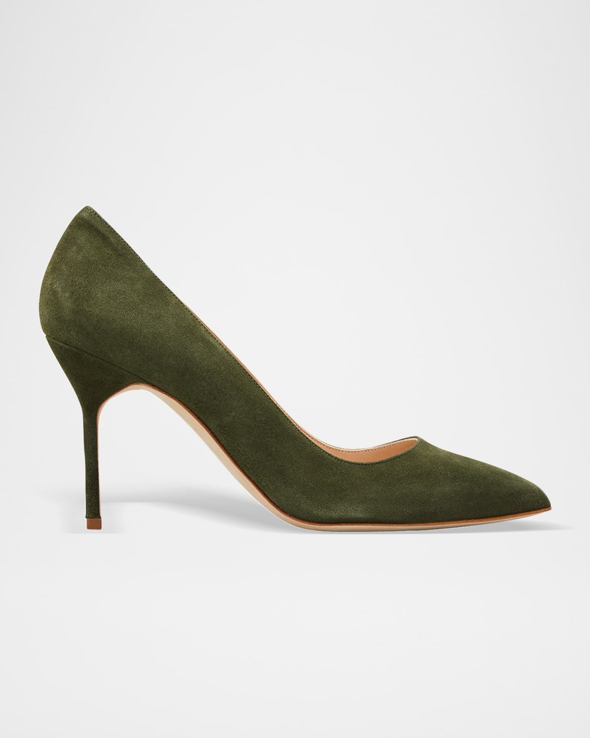 BB 90mm Suede Stiletto Pumps